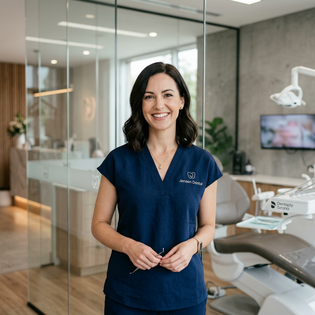 Dra. Beatriz Mendes em seu consultório